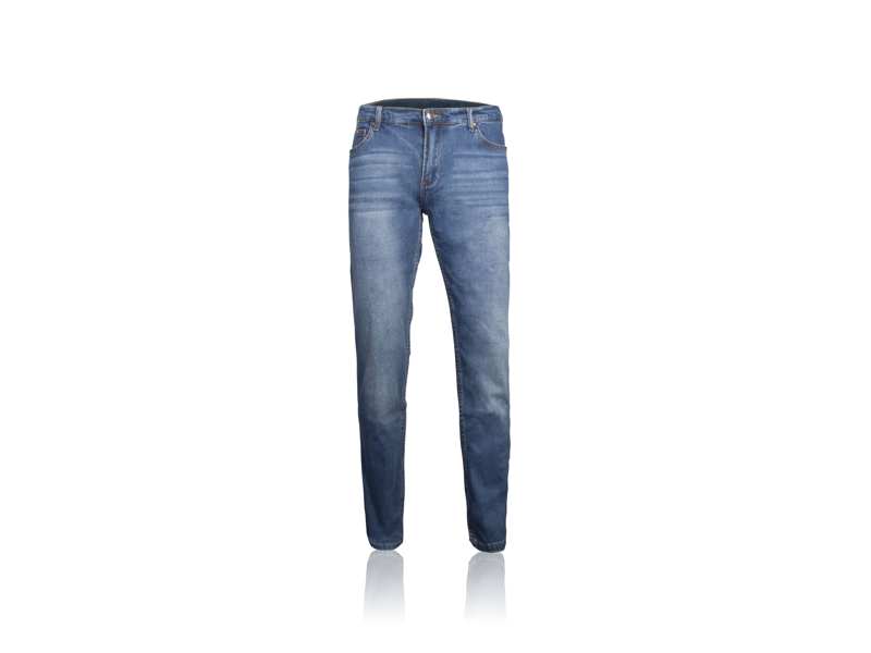 Jeans - cashmere - long - dark blue - AZ-MT Design